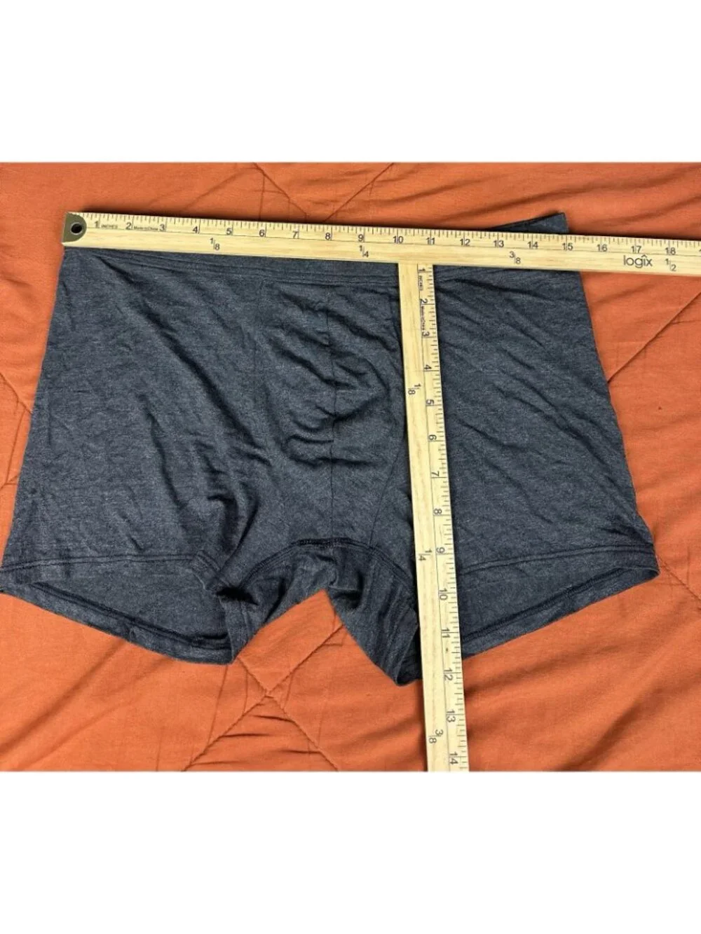 Intimissimi Uomo Soft Silk Boxer Iuman  Briefs XL Gray Modal Blend SBU23A NWT